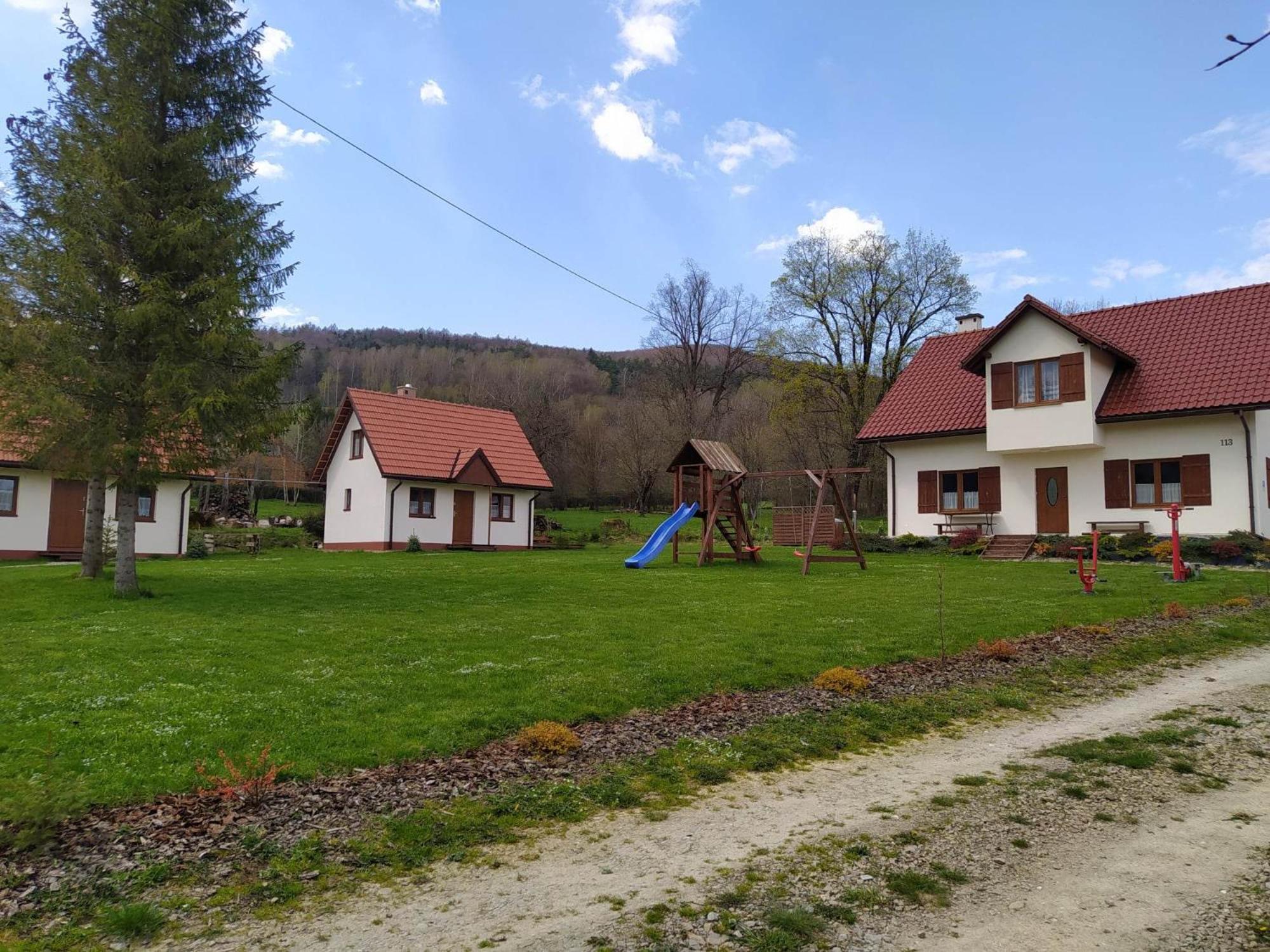 Bieszczadzkie Brzegi Apartment Ustrzyki Dolne Bagian luar foto