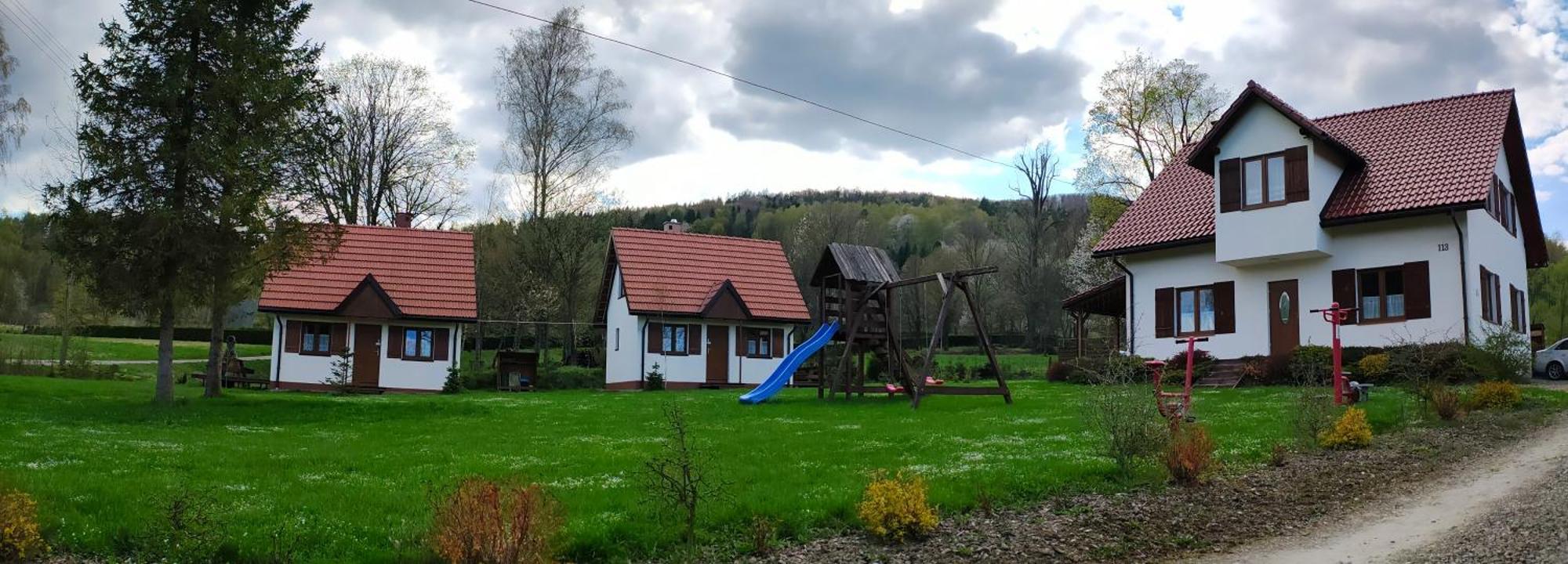 Bieszczadzkie Brzegi Apartment Ustrzyki Dolne Bagian luar foto