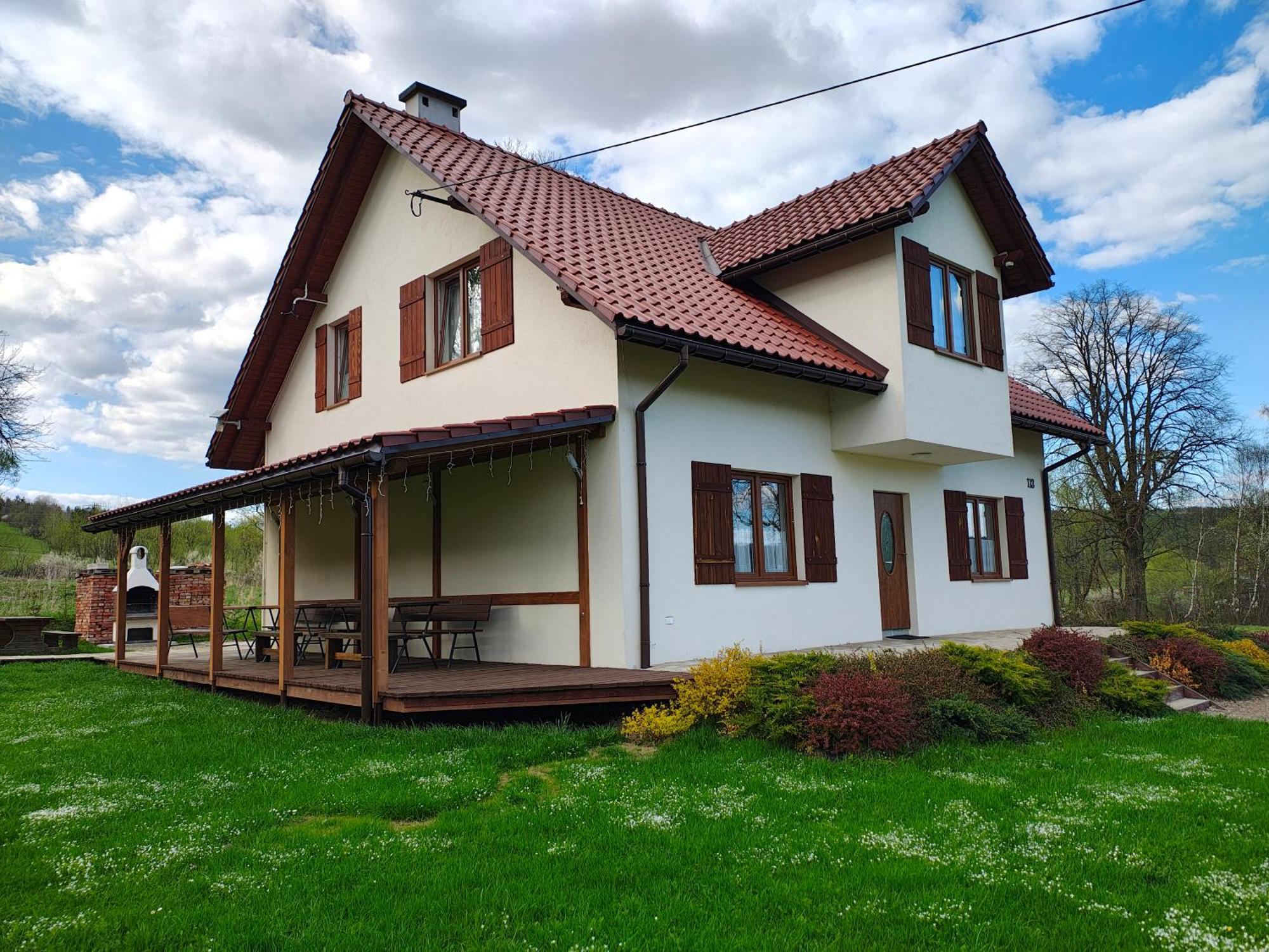 Bieszczadzkie Brzegi Apartment Ustrzyki Dolne Bagian luar foto
